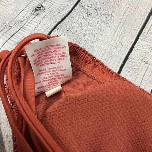 XHILARATION Crochet Swim Top - Picture 5 of 5